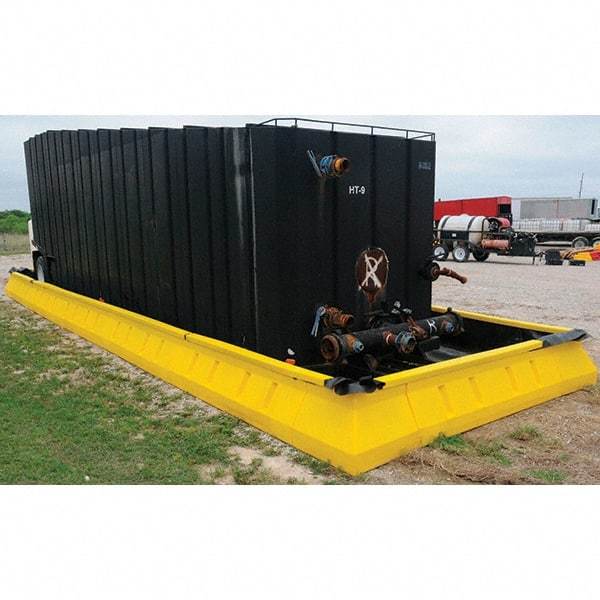 UltraTech - 3,978 Gal Polyethylene Containment Berm System - 1' High x 49' Wide x 10" Long - All Tool & Supply