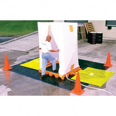 UltraTech - 176 Gal Sump, 6,000 Lb Capacity, Linear Low-Density Polyethylene Decon Deck, Hospital Model - 61-1/4" Long x 52" Wide x 5-3/4" High - All Tool & Supply