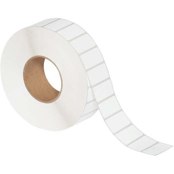 Value Collection - Pack of 8 Rolls, 5,100 Labels per Roll, 2" x 1" White Matte Coated Facestock Thermal Labels - All Tool & Supply