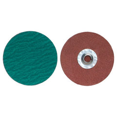 4″ × 1/4″ Zirc Plus R801 Cloth Quick Change Disc Type TS/II 36 Grit Zirconia Alumina - All Tool & Supply