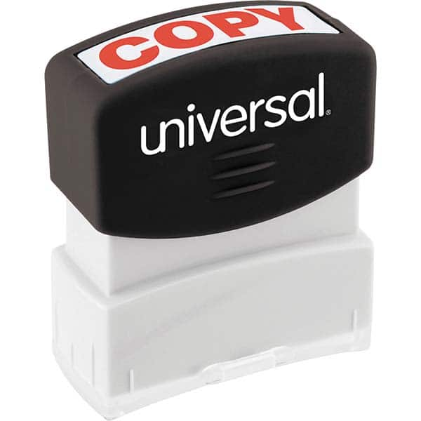 UNIVERSAL - Pre-inked Stock Stamps Type: Message Message: COPY - All Tool & Supply