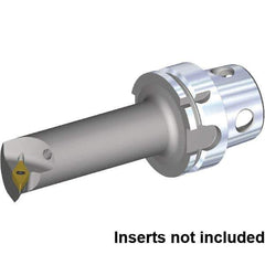 Kennametal - Right Hand Cut, 40mm Min Bore Diam, Size KM4X63 Steel Modular Boring Cutting Unit Head - 112.27mm Max Bore Depth, Through Coolant, Compatible with VB.. 160408 - All Tool & Supply