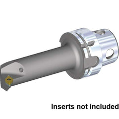 Kennametal - Left Hand Cut, 40mm Min Bore Diam, Size KM4X63 Steel Modular Boring Cutting Unit Head - 112.27mm Max Bore Depth, Through Coolant, Compatible with DC..3252, DC.. 11T308 - All Tool & Supply