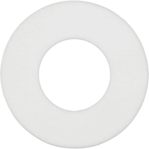 Value Collection - 12" Pipe, 12-3/4" ID x 16-1/8" OD Flange Gasket - PTFE Plastic, White, 1/8" Thick - All Tool & Supply