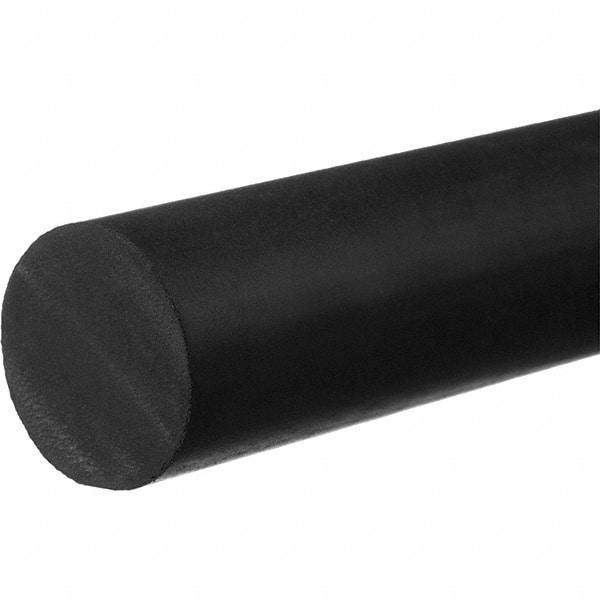 Value Collection - 1/2" Diam Round Cord Stock - 450°F Max, 1' Coil Length, Aflas, 1,650 psi Tensile Strength - All Tool & Supply