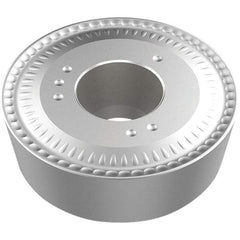 Seco - RCMX250703 RR93 Grade TP2501 Carbide Turning Insert - Ti(C/N)/Al2O3/TiN Finish, Round, 25mm Inscr Circle, 7.94mm Thick, 12.5mm Corner Radius - All Tool & Supply