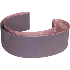 Norton - 6" Wide x 89" OAL, 100 Grit, Aluminum Oxide Abrasive Belt - All Tool & Supply