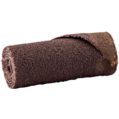 Norton - 3/8" Max Roll Diam x 1" OAL, 100 Grit Aluminum Oxide Straight Cartridge Roll - All Tool & Supply