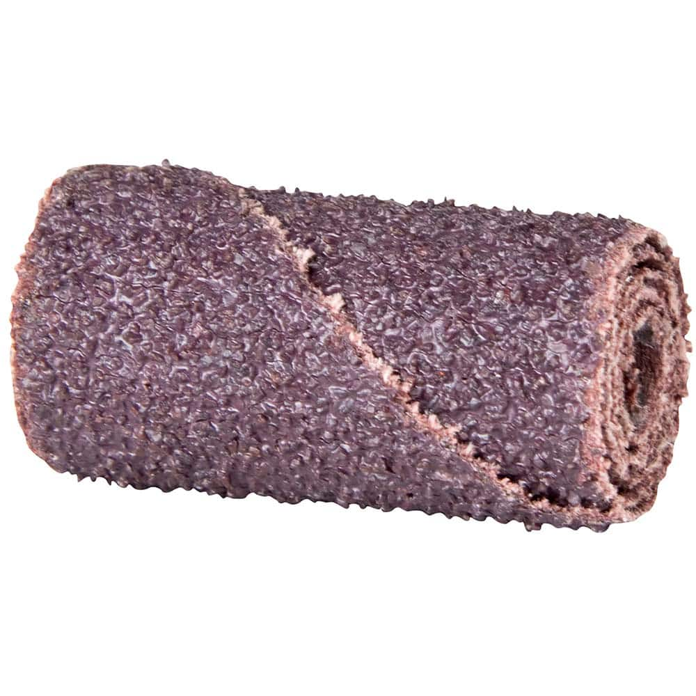 Norton - 1" Max Roll Diam x 2" OAL, 80 Grit Aluminum Oxide Straight Cartridge Roll - All Tool & Supply