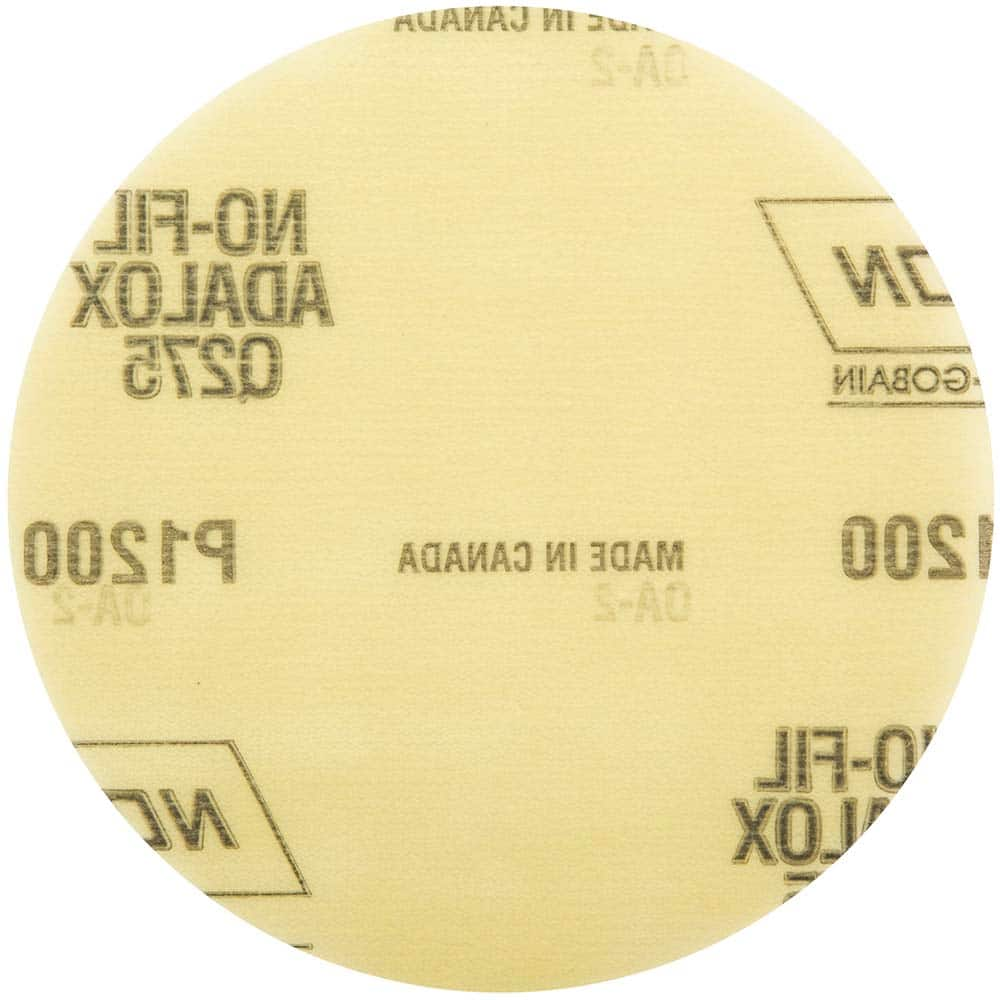 Norton - Hook & Loop Discs; Abrasive Type: Coated ; Disc Diameter (Inch): 5 ; Abrasive Material: Aluminum Oxide ; Grade: Ultra Fine ; Grit: 1,200 ; Series: Q275 - Exact Industrial Supply