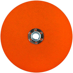 Norton - 7" Diam, 5/8" Hole, 60 Grit Ceramic Alumina Fiber Disc - All Tool & Supply