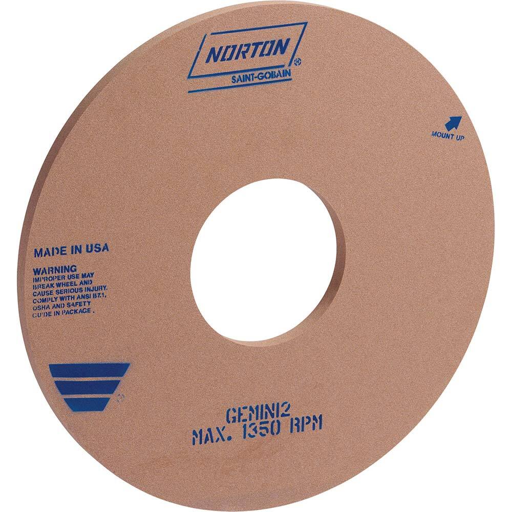 Norton - Centerless & Cylindrical Grinding Wheels Wheel Diameter (Inch): 16 Wheel Width (Inch): 1 - All Tool & Supply