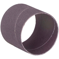 100 Grit Aluminum Oxide Coated Spiral Band 3″ Diam x 3″ Wide, Medium Grade