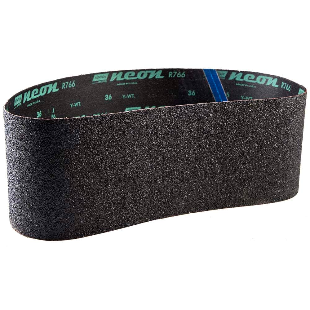 Norton - 6" Wide x 48" OAL, 40 Grit, Aluminum Oxide Abrasive Belt - All Tool & Supply