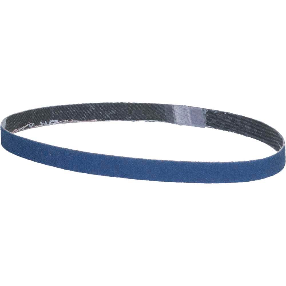 Norton - 1/2" Wide x 18" OAL, 60 Grit, Zirconia Alumina Abrasive Belt - All Tool & Supply