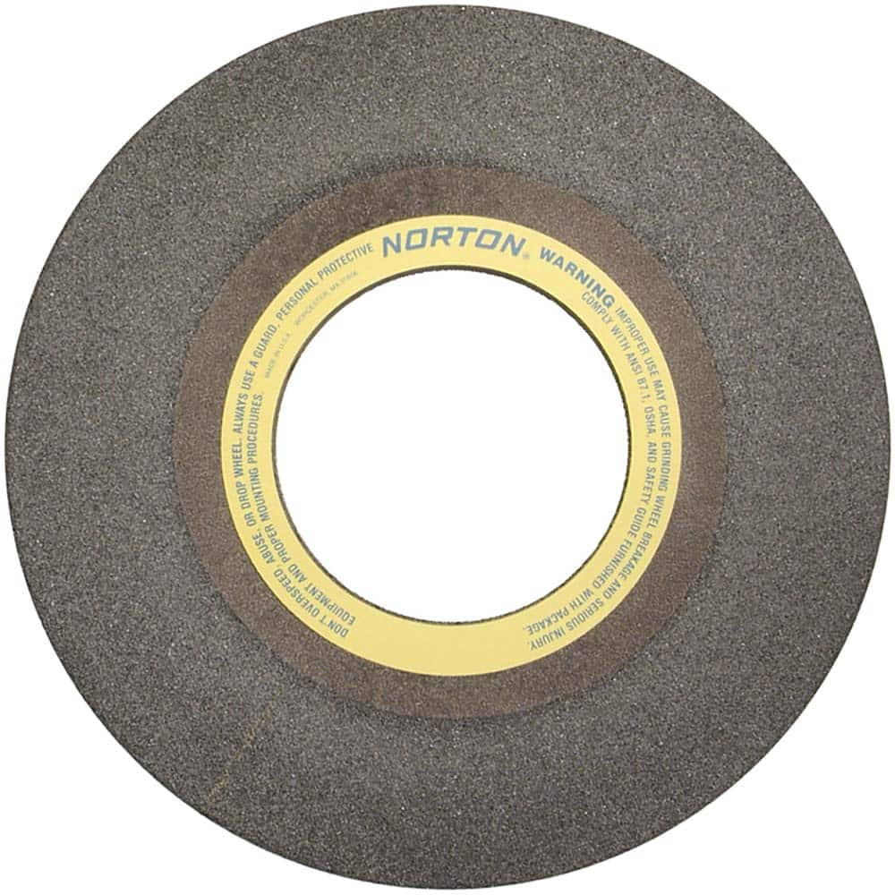 Tool & Cutting Grinding Wheel: 30″ Dia, 16 Grit, Q Hardness, Type 1 Zirconia Alumina, Extra Coarse, 1,595 Max RPM