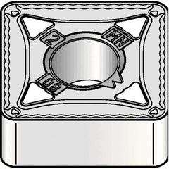 Kennametal - SNMG431 MN Grade KCP10B Carbide Turning Insert - TiOCN Finish, 90° Square, 1/2" Inscr Circle, 3/16" Thick, 1/64" Corner Radius - All Tool & Supply