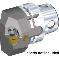 Kennametal - Right Hand Cut, Size KM4X63, CN..543 & CN.. 160612 Insert Compatiblity, Internal Modular Turning & Profiling Cutting Unit Head - 43mm Ctr to Cutting Edge, 70mm Head Length, Through Coolant, Series KM4X - All Tool & Supply