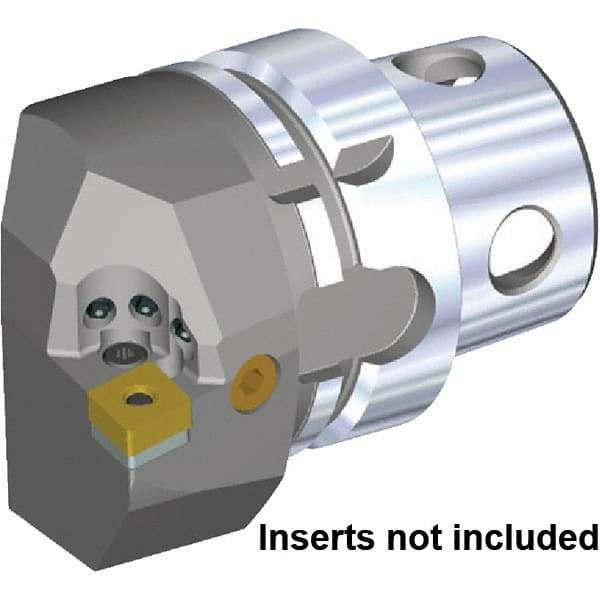 Kennametal - Left Hand Cut, Size KM4X63, CN..543 & CN.. 160612 Insert Compatiblity, Internal Modular Turning & Profiling Cutting Unit Head - 43mm Ctr to Cutting Edge, 70mm Head Length, Through Coolant, Series KM4X - All Tool & Supply