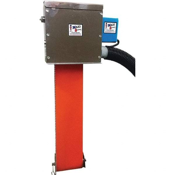 Mini-Skimmer - 60" Reach, 3 GPH Oil Removal Capacity, 115 Max Volt Rating, 60 Hz, Belt Oil Skimmer - 40 to 120° (Poly), 220° (Stainless) - All Tool & Supply