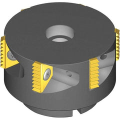 Vargus - 4.921" Cut Diam, 11.811" Max Depth of Cut, 1-1/2" Arbor Hole Diam, 1-1/2" Shank Diam, Internal/External Indexable Thread Mill - Insert Style 5, 5/8" Insert Size, 9 Inserts, Toolholder Style TMSH-D, 2-1/2" OAL - All Tool & Supply