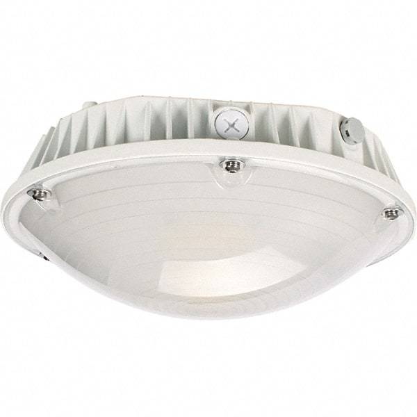 Eiko Global - 40 Watt LED Entry Light - Frosted Polycarbonate Lens, Mogul Base, Pendant & Surface Mount, 120 to 277 Volts, IP65 Ingress Protection, 290mm Long x 114mm High - All Tool & Supply