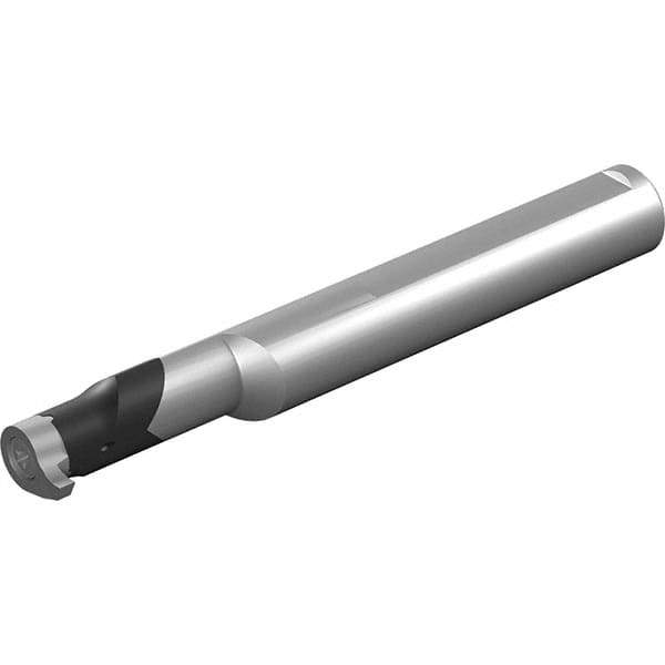 Vargus - Internal Thread, Right Hand Cut, 16mm Shank Width x 15mm Shank Height Indexable Threading Toolholder - 129.7mm OAL, V16TH Insert Compatibility, CV Toolholder, Series Mini-V Reinforced - All Tool & Supply