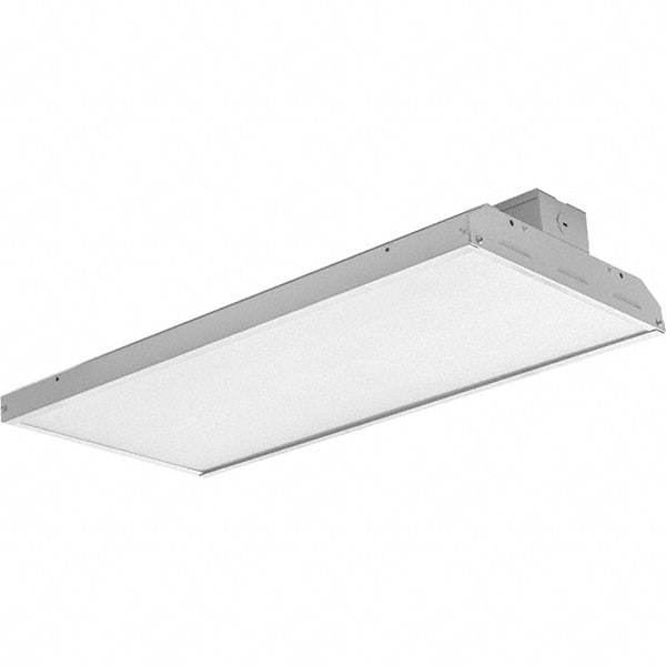 Eiko Global - 1 Lamp, 110 Watts, LED, High Bay Fixture - 2' Long x 92.5mm High x 320mm Wide, 120-277 Volt, Steel Housing - All Tool & Supply