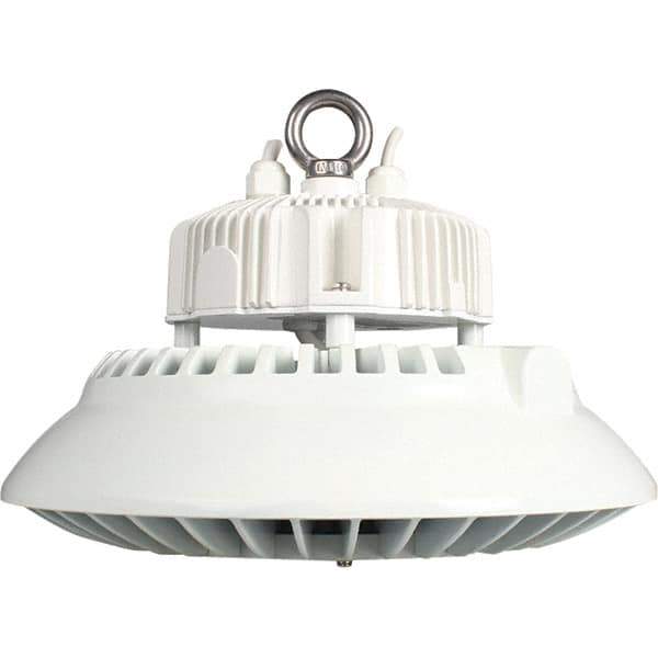 Eiko Global - 1 Lamp, 100 Watts, LED, High Bay Fixture - 11.81" Wide, 120-277 Volt, Steel Housing - All Tool & Supply