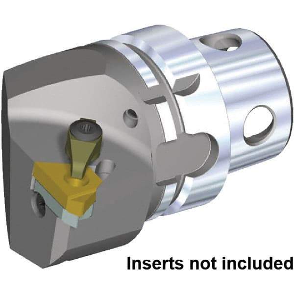 Kennametal - Insert Style LT22NL, 70mm Head Length, Left Hand Cut, Internal Modular Threading Cutting Unit Head - System Size KM4X63, 43mm Center to Cutting Edge, Series KM4X - All Tool & Supply