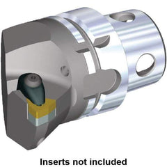 Kennametal - Insert Style WN.. 080408, WN.. 432, 70mm Head Length, Right Hand Cut, Internal/External Modular Threading Cutting Unit Head - System Size KM4X63, 43mm Center to Cutting Edge, Series Kenclamp - All Tool & Supply