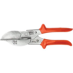 Wiss - 3-1/2" Length of Cut, Combination Pattern Molding Snip - 11" OAL, Non-Slip Grip Handle, 18 AWG Steel Capacity - All Tool & Supply