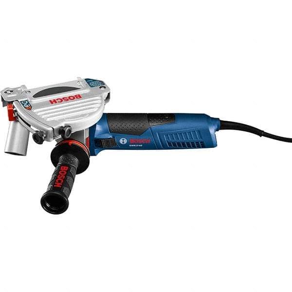 Bosch - 5" Wheel Diam, 11,500 RPM, Corded Angle & Disc Grinder - 5/8-11 Spindle, 120 Volts, 13 Amps - All Tool & Supply