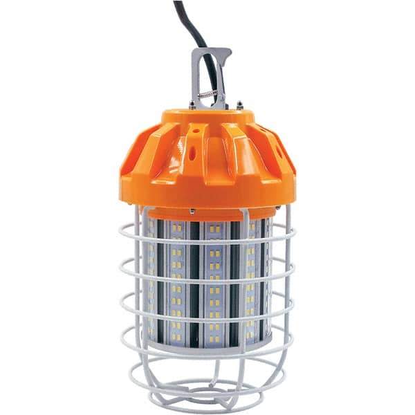 Eiko Global - 1 Socket, 16 Conductor, 120 VAC, 80 Watt, Temporary String Light - 5' SJTW-A Cord, Metal - All Tool & Supply