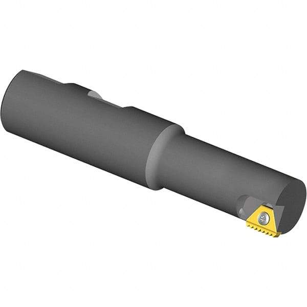 Vargus - 1.181" Cut Diam, 2.05" Max Depth of Cut, 1" Shank Diam, Internal/External Indexable Thread Mill - Insert Style 5, 5/8" Insert Size, 1 Insert, Toolholder Style TMC, 4.37" OAL - All Tool & Supply