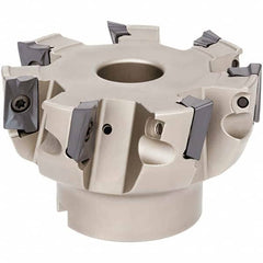 Tungaloy - 4" Cut Diam, 1-1/2" Arbor Hole Diam, Indexable Square-Shoulder Face Mill - All Tool & Supply