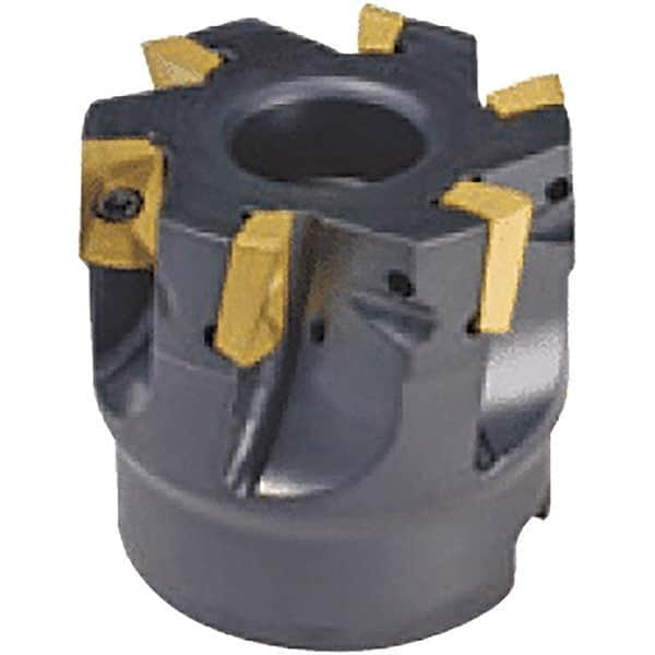 Tungaloy - 3" Cut Diam, 1" Arbor Hole Diam, Indexable Square-Shoulder Face Mill - All Tool & Supply