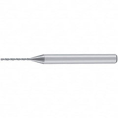 Tungaloy - 0.2mm, 140° Point, Solid Carbide Micro Drill Bit - All Tool & Supply