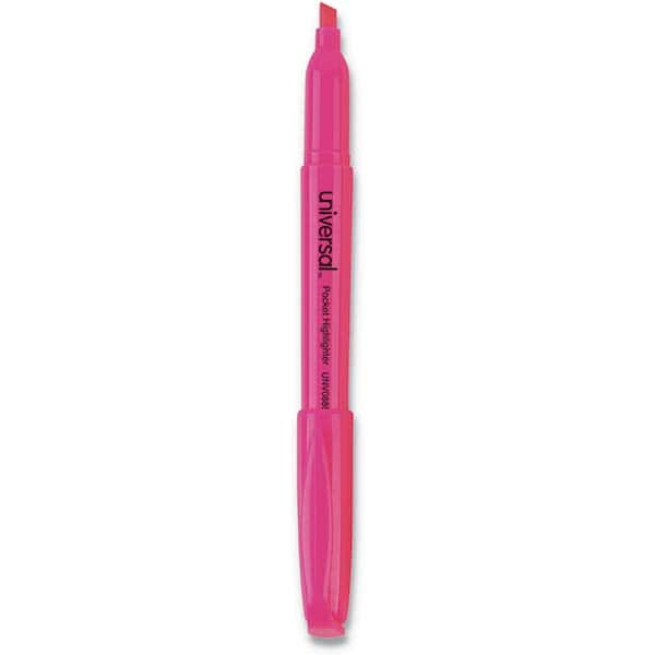 UNIVERSAL - Markers & Paintsticks Type: Highlighters Color: Fluorescent Pink - All Tool & Supply