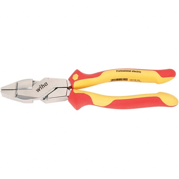 Wiha - Pliers Type: Insulated Linesman Pliers Jaw Type: Linesman - All Tool & Supply