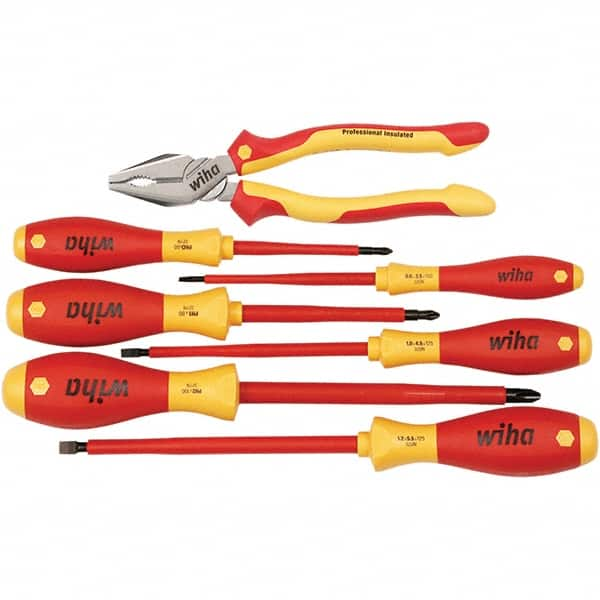 Wiha - 7 Piece Insulated Hand Tool Set - All Tool & Supply