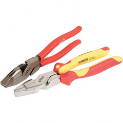 Wiha - Plier Sets Set Type: Insulated Pliers; Linesman Pliers Number of Pieces: 2 - All Tool & Supply