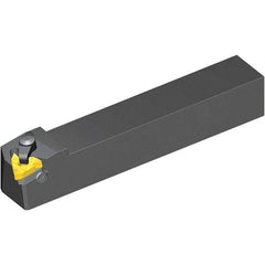 Vargus - External Thread, Right Hand Cut, 20mm Shank Width x 20mm Shank Height Indexable Threading Toolholder - 128.6mm OAL, 3ER Insert Compatibility, AL Toolholder, Series Standard - All Tool & Supply