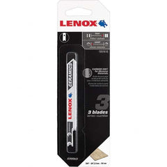 Lenox - Jig Saw Blades Blade Material: Bi-Metal Blade Length (Inch): 3-1/2 - All Tool & Supply