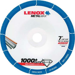 Lenox - Depressed-Center Wheels Wheel Diameter (Inch): 6 Wheel Thickness (Decimal Inch): 0.0500 - All Tool & Supply