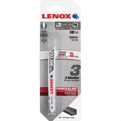 Lenox - Jig Saw Blades Blade Material: Bi-Metal Blade Length (Inch): 3-5/8 - All Tool & Supply