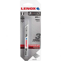 Lenox - Jig Saw Blades Blade Material: Bi-Metal Blade Length (Inch): 3-5/8 - All Tool & Supply