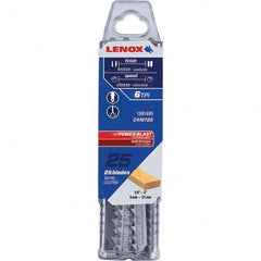 Lenox - Jig Saw Blades Blade Material: Bi-Metal Blade Length (Inch): 4 - All Tool & Supply