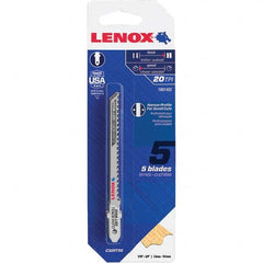 Lenox - Jig Saw Blades Blade Material: Bi-Metal Blade Length (Inch): 3-1/2 - All Tool & Supply