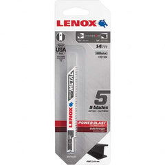 Lenox - Jig Saw Blades Blade Material: Bi-Metal Blade Length (Inch): 3-5/8 - All Tool & Supply